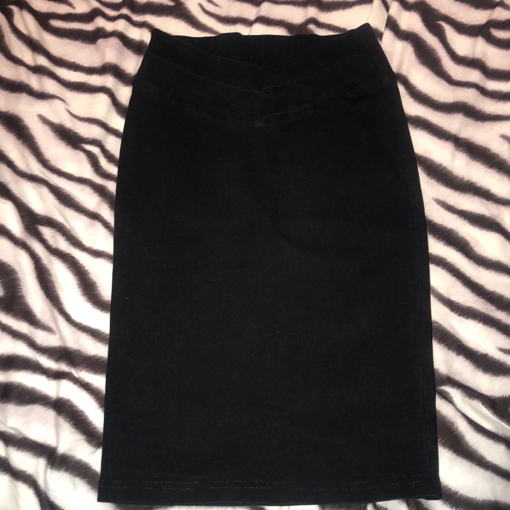 Black skirt